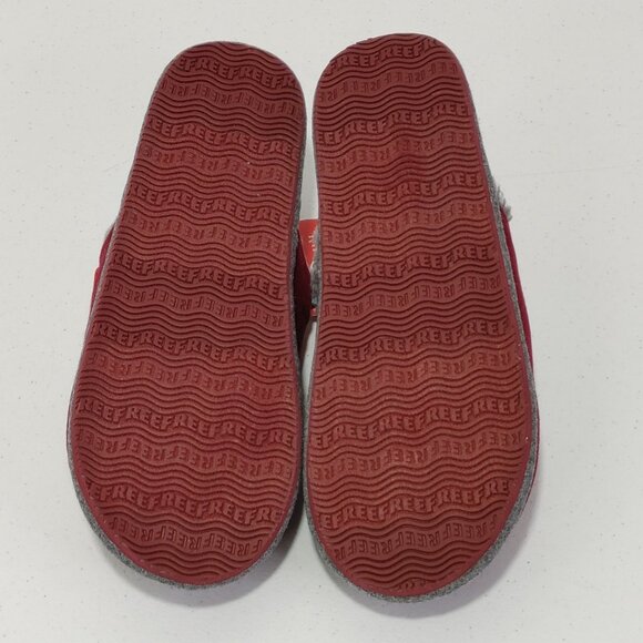 Reef x Tipsy Elves Santa Claus Holydays "You Nasty" Slippers Men's Size 9 - Picture 10 of 12